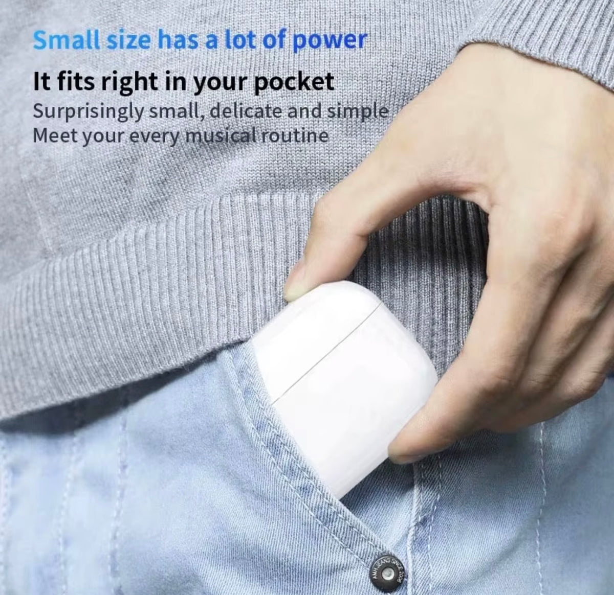 Airpods pro wireless Bluetooth earphones, Water and dust resistant