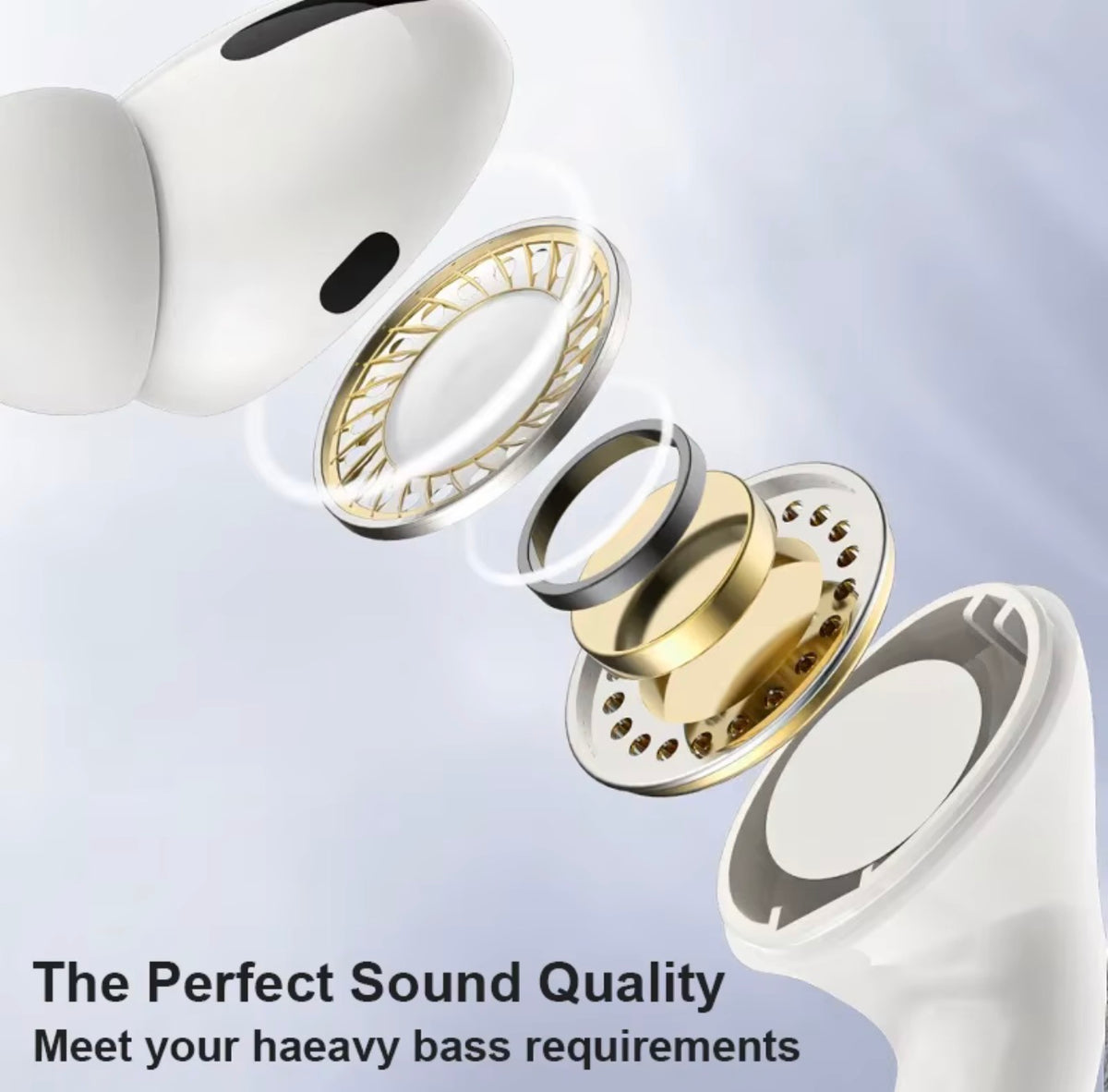 Airpods pro wireless Bluetooth earphones, Water and dust resistant