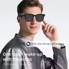 Lenovo AI Smart Glasses AI Translation 8MP HD Camera 4K Shooting Image Bluetooth Call Recording Music Smart Sunglasses 2026 New
